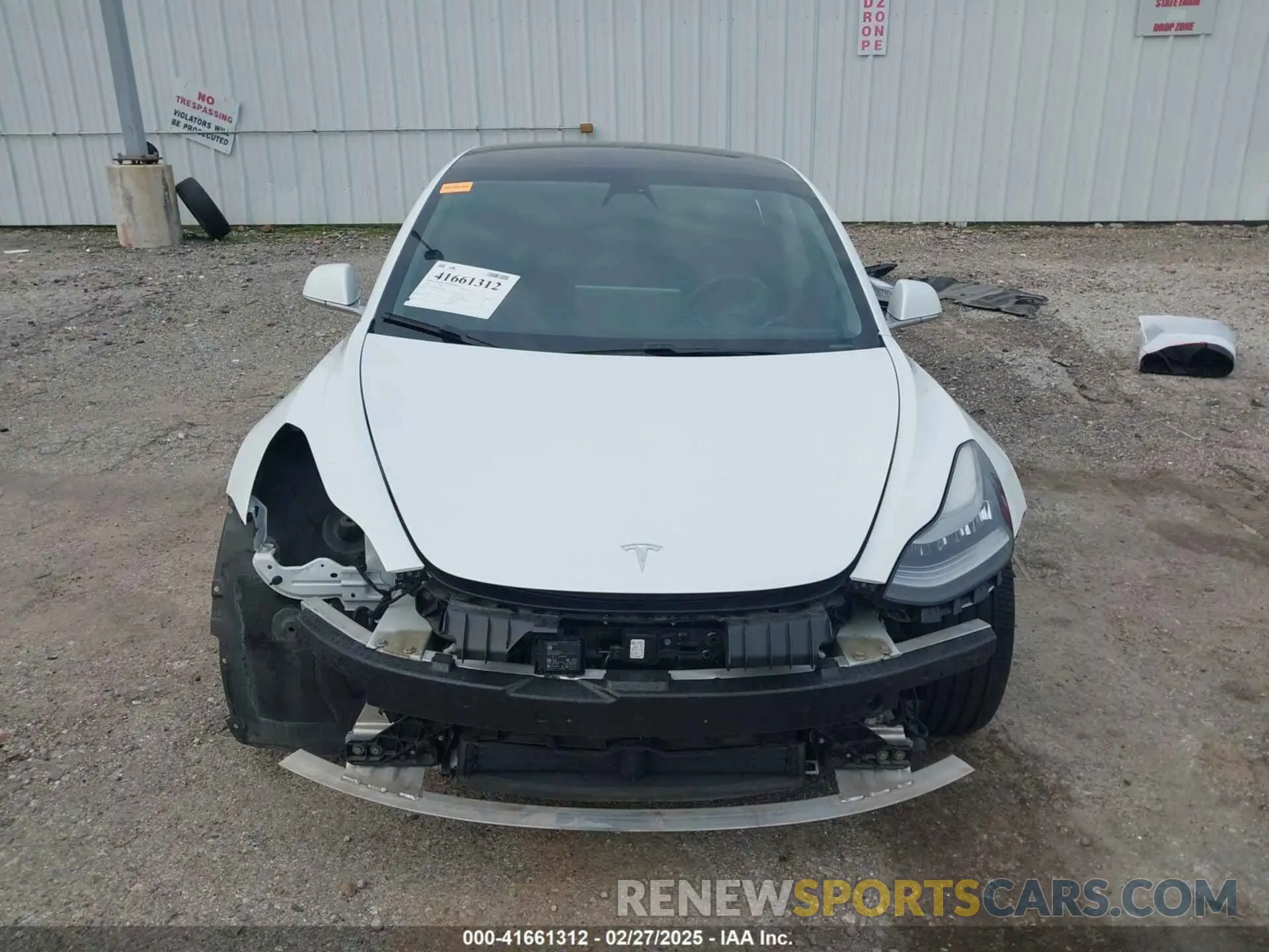 13 Photograph of a damaged car 5YJ3E1EA8KF472540 TESLA MODEL 3 2019