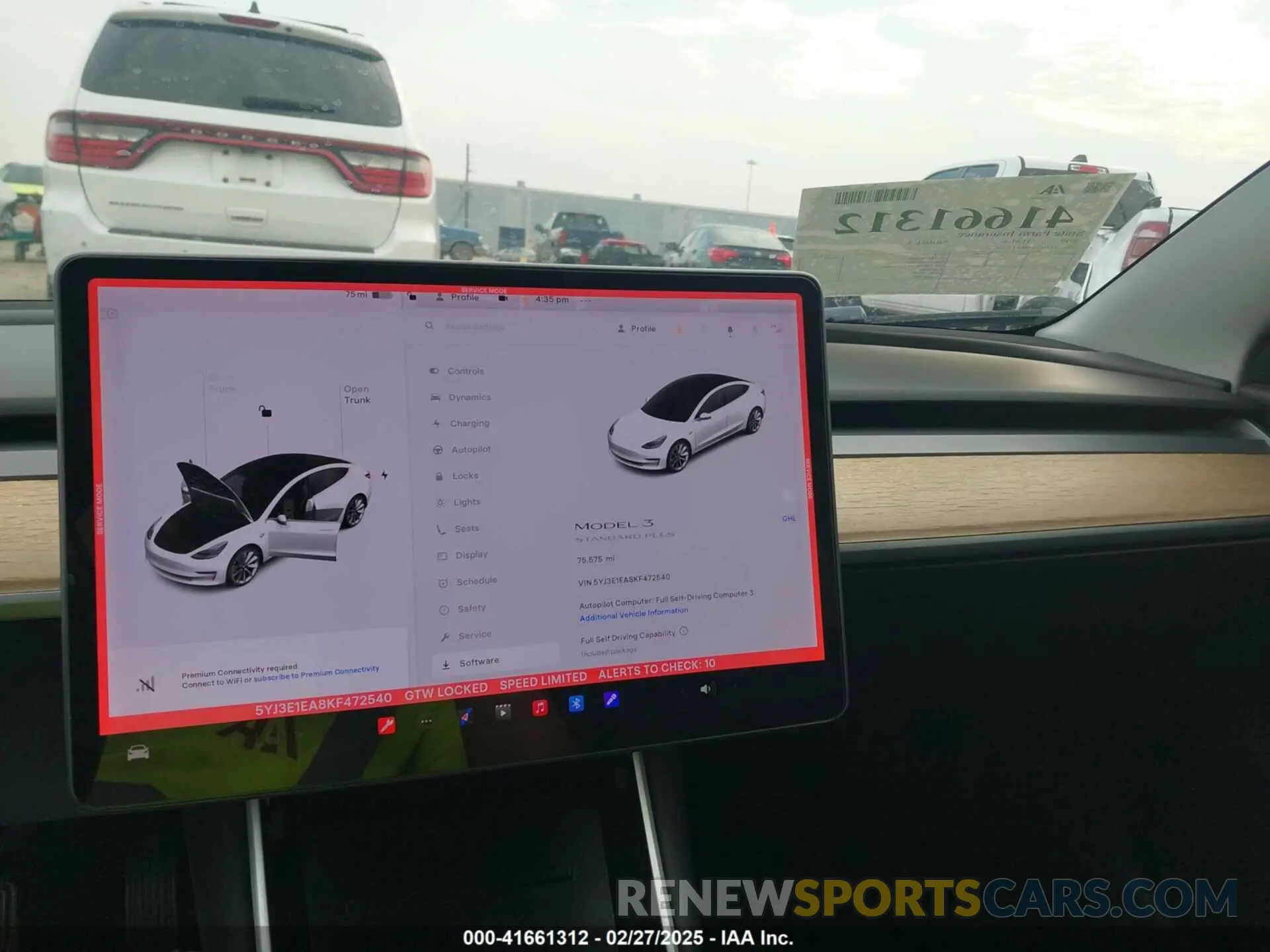 18 Photograph of a damaged car 5YJ3E1EA8KF472540 TESLA MODEL 3 2019