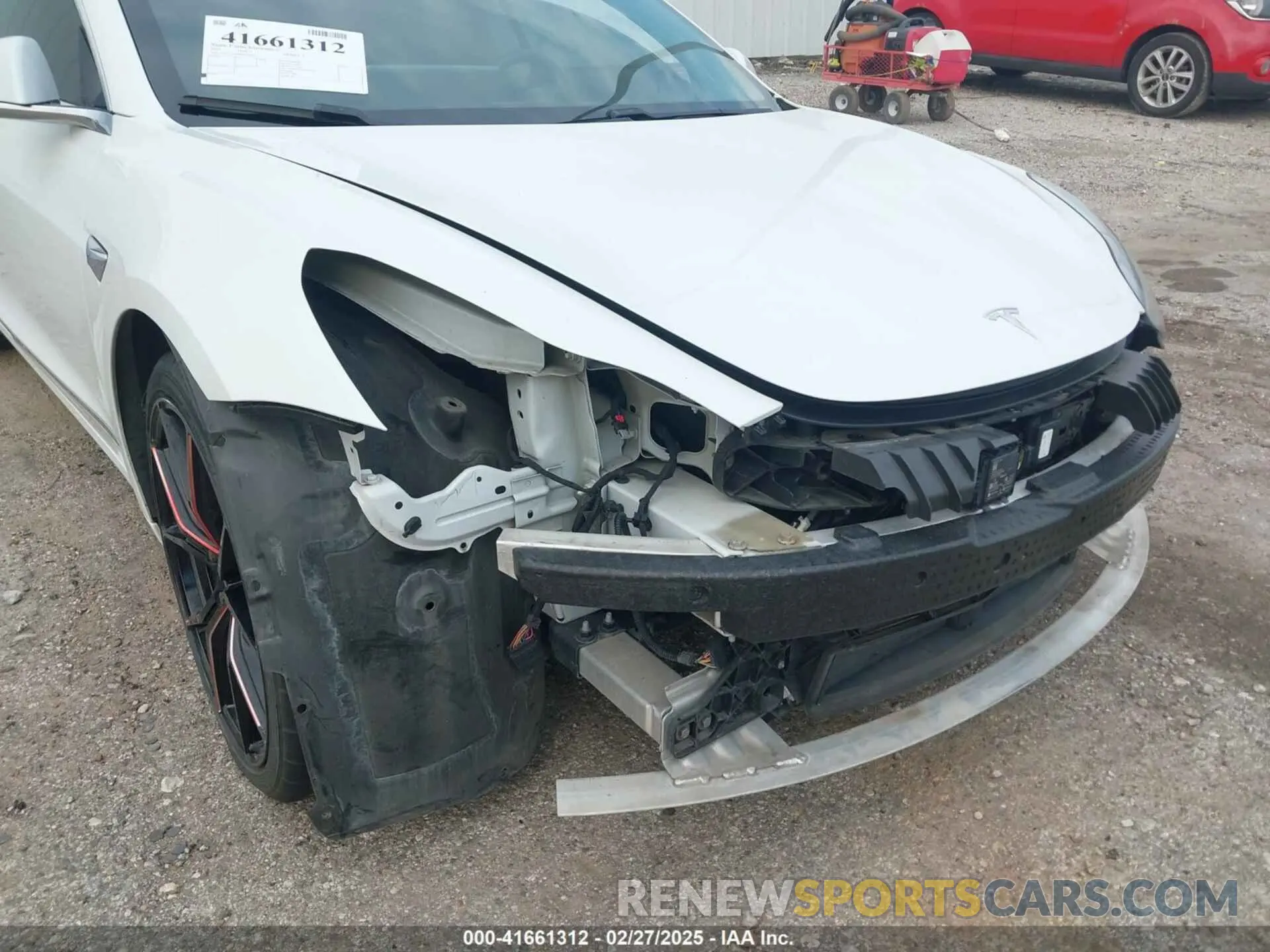 6 Photograph of a damaged car 5YJ3E1EA8KF472540 TESLA MODEL 3 2019