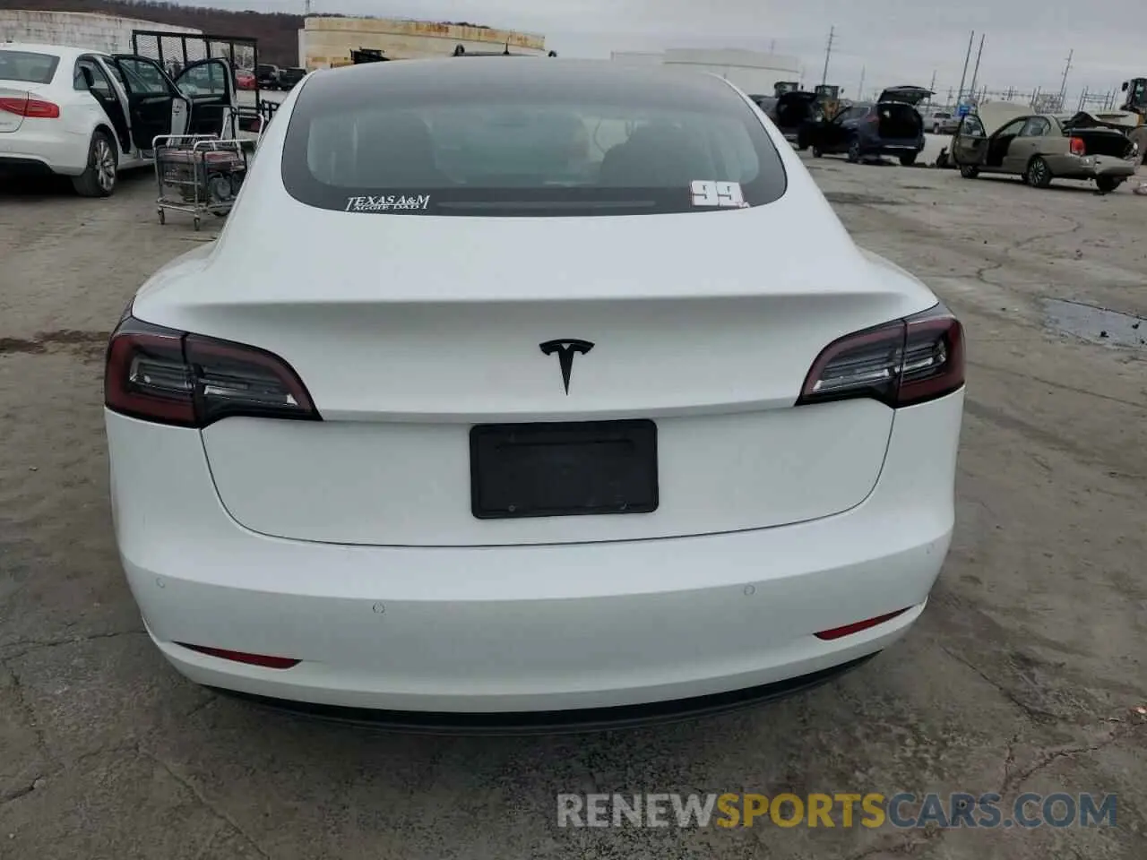 6 Photograph of a damaged car 5YJ3E1EA8KF483053 TESLA MODEL 3 2019