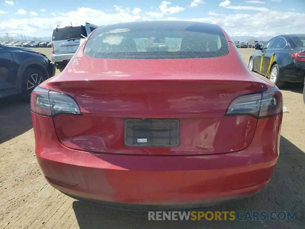 6 Photograph of a damaged car 5YJ3E1EA8KF483473 TESLA MODEL 3 2019
