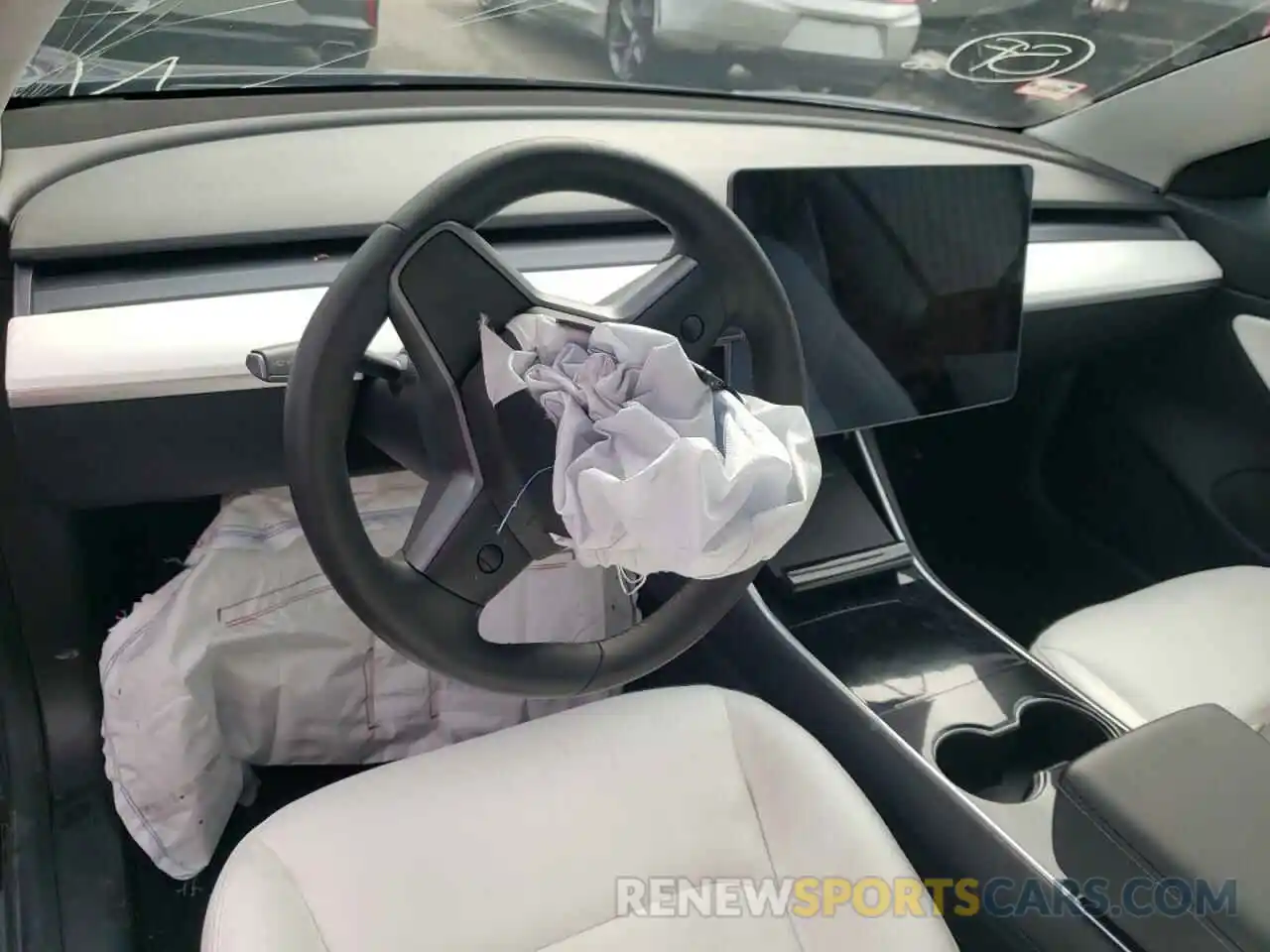 9 Photograph of a damaged car 5YJ3E1EA8KF509750 TESLA MODEL 3 2019