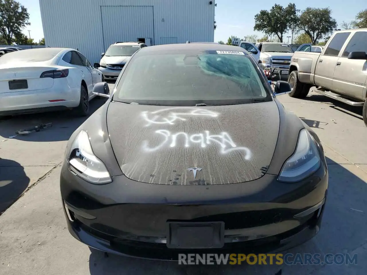 5 Photograph of a damaged car 5YJ3E1EA9KF296498 TESLA MODEL 3 2019