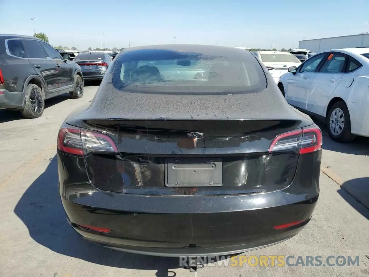 6 Photograph of a damaged car 5YJ3E1EA9KF296498 TESLA MODEL 3 2019