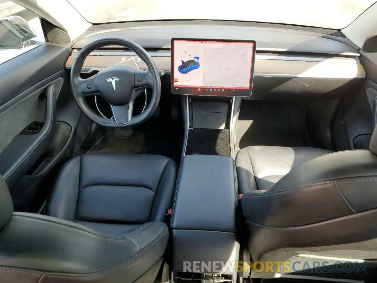 8 Photograph of a damaged car 5YJ3E1EA9KF296498 TESLA MODEL 3 2019