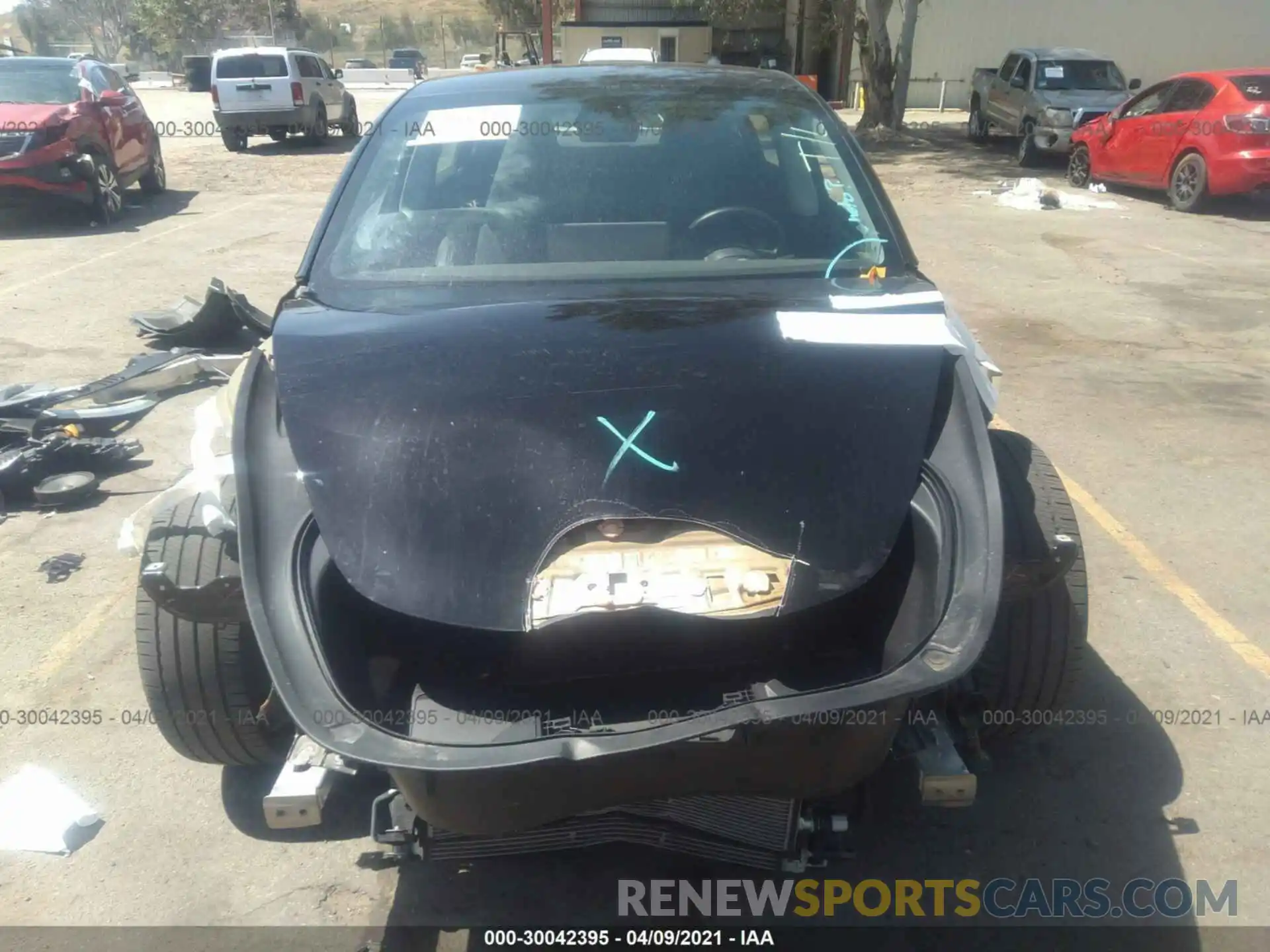 6 Photograph of a damaged car 5YJ3E1EA9KF297425 TESLA MODEL 3 2019