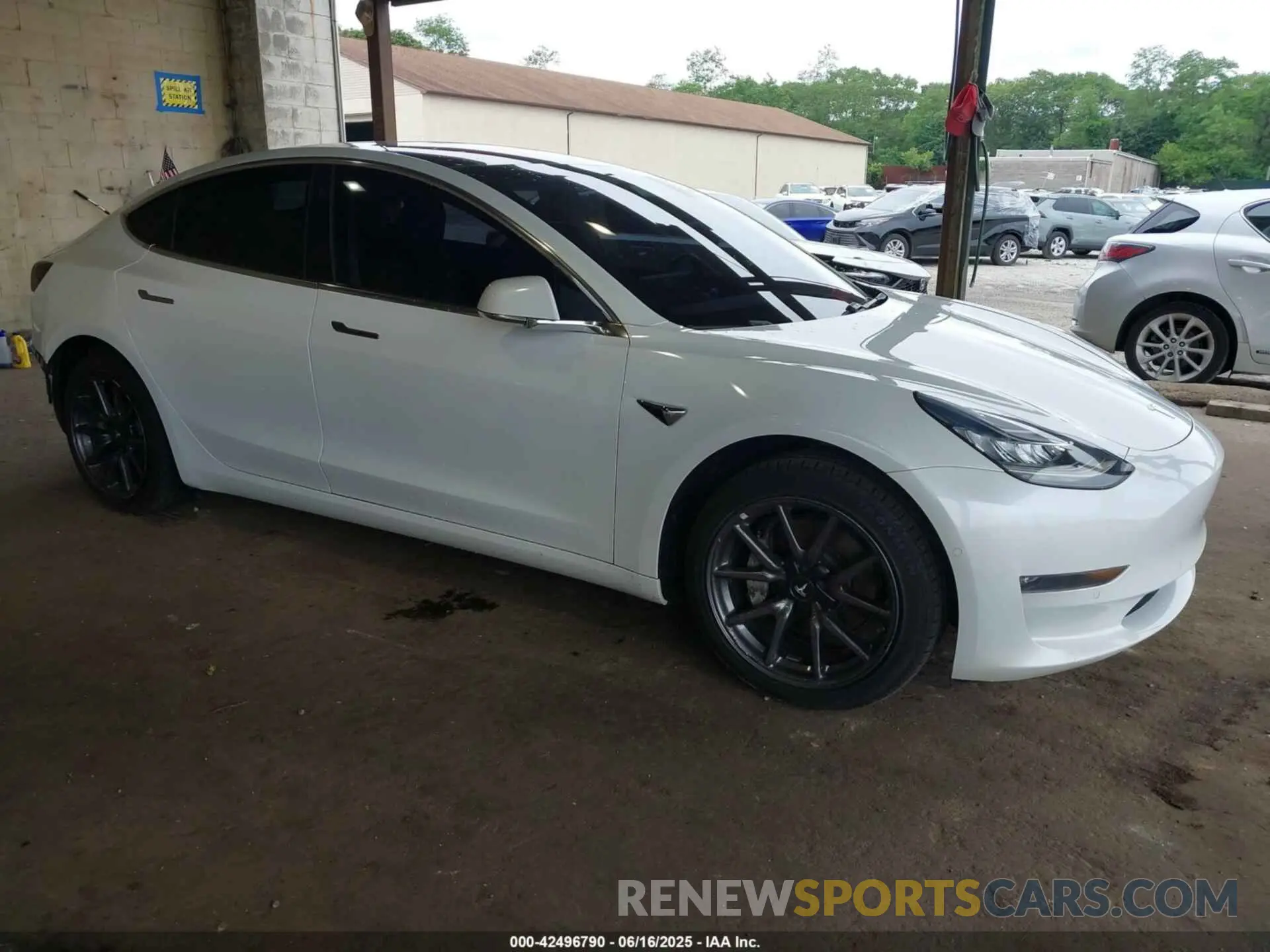 1 Photograph of a damaged car 5YJ3E1EA9KF300243 TESLA MODEL 3 2019