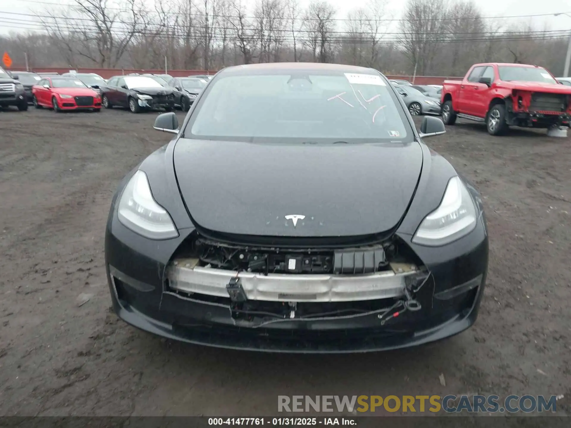 12 Photograph of a damaged car 5YJ3E1EA9KF304423 TESLA MODEL 3 2019