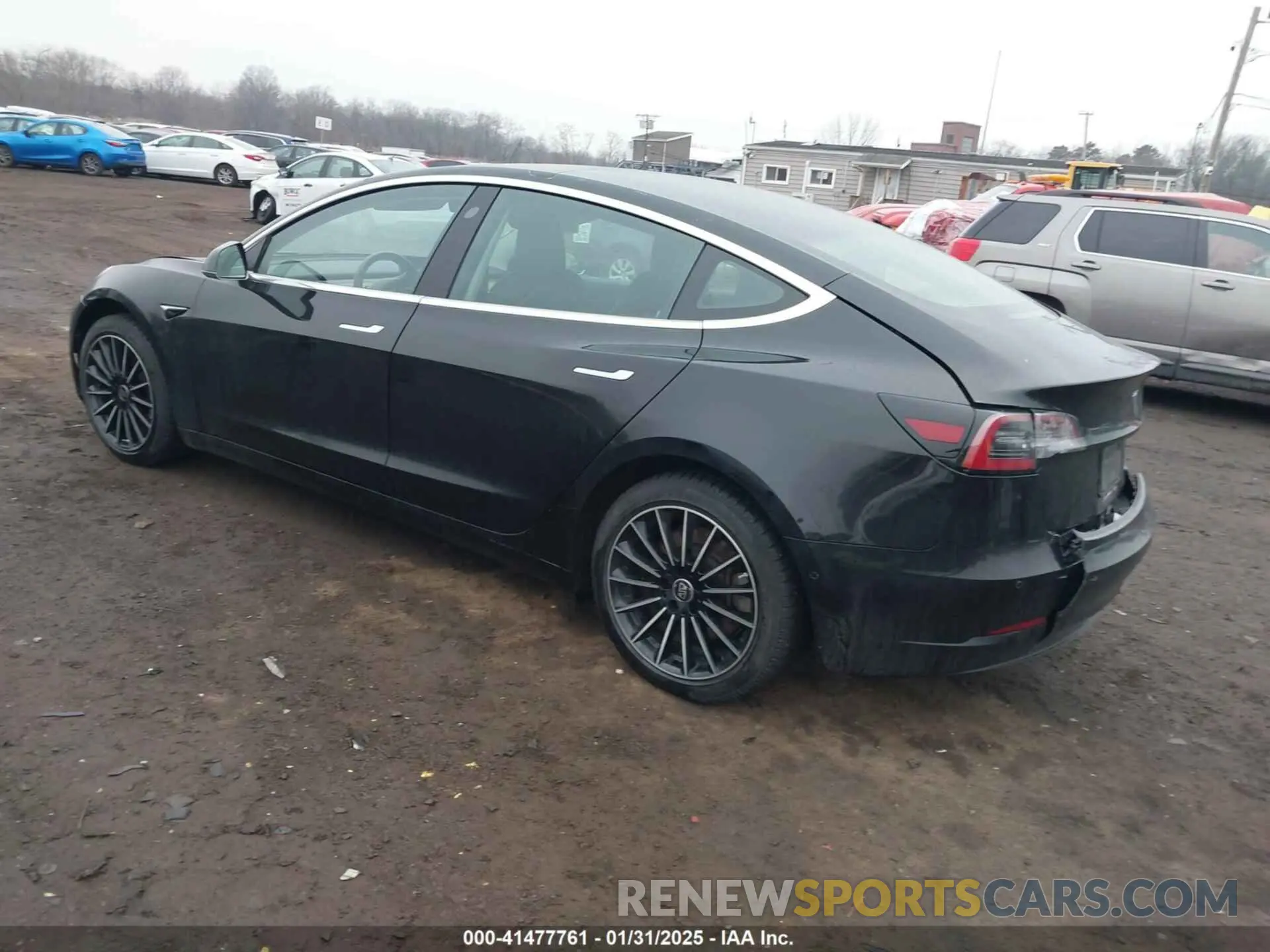 3 Photograph of a damaged car 5YJ3E1EA9KF304423 TESLA MODEL 3 2019