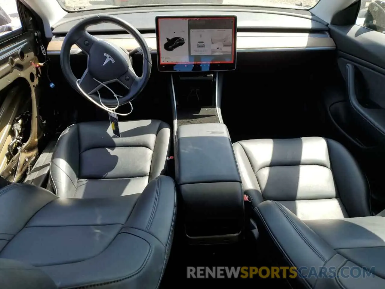 8 Photograph of a damaged car 5YJ3E1EA9KF304986 TESLA MODEL 3 2019