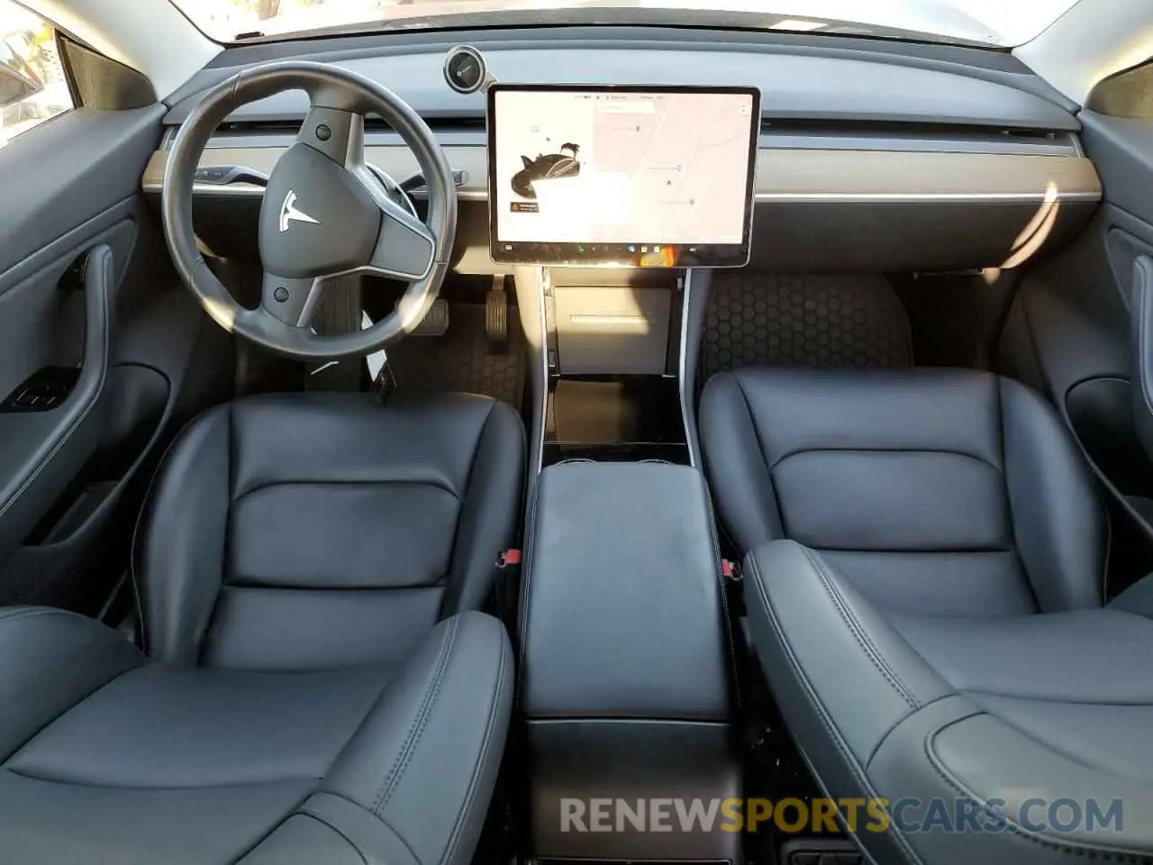 8 Photograph of a damaged car 5YJ3E1EA9KF305555 TESLA MODEL 3 2019