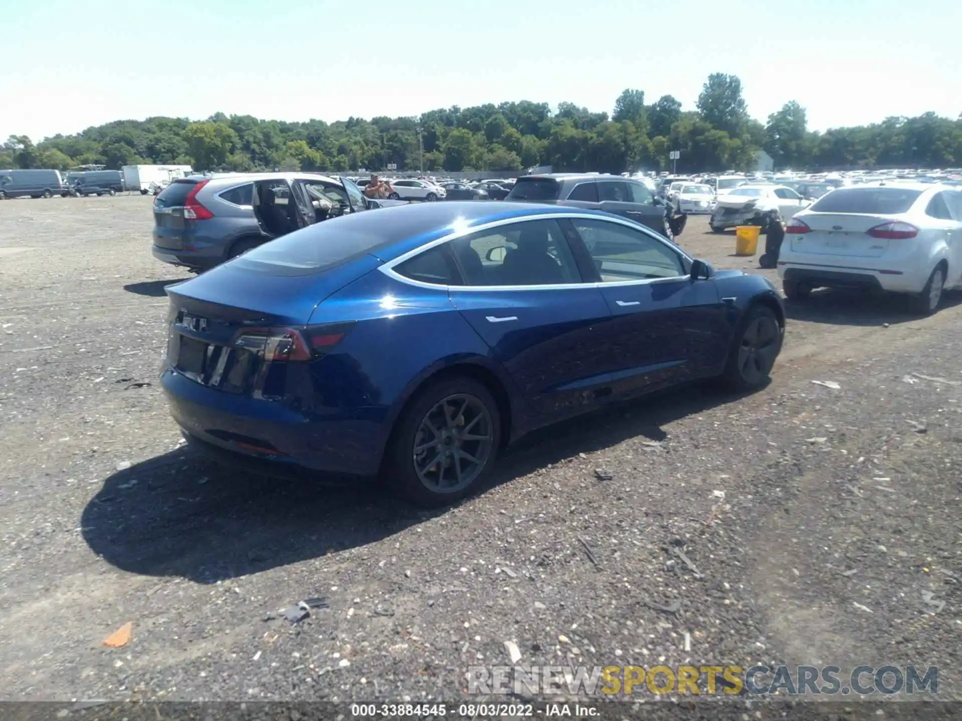 4 Photograph of a damaged car 5YJ3E1EA9KF309167 TESLA MODEL 3 2019