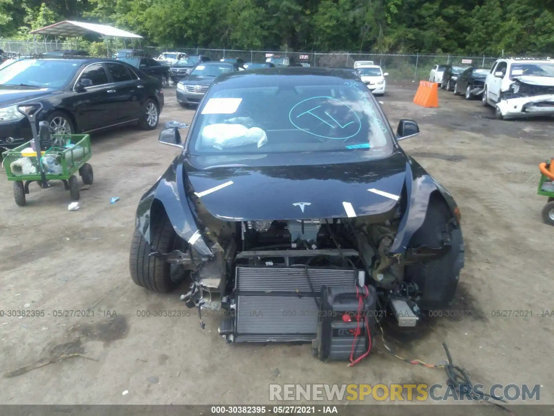 6 Photograph of a damaged car 5YJ3E1EA9KF310903 TESLA MODEL 3 2019