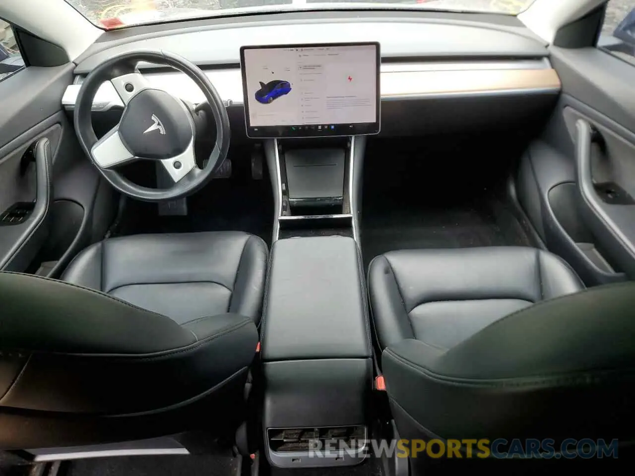 8 Photograph of a damaged car 5YJ3E1EA9KF311517 TESLA MODEL 3 2019