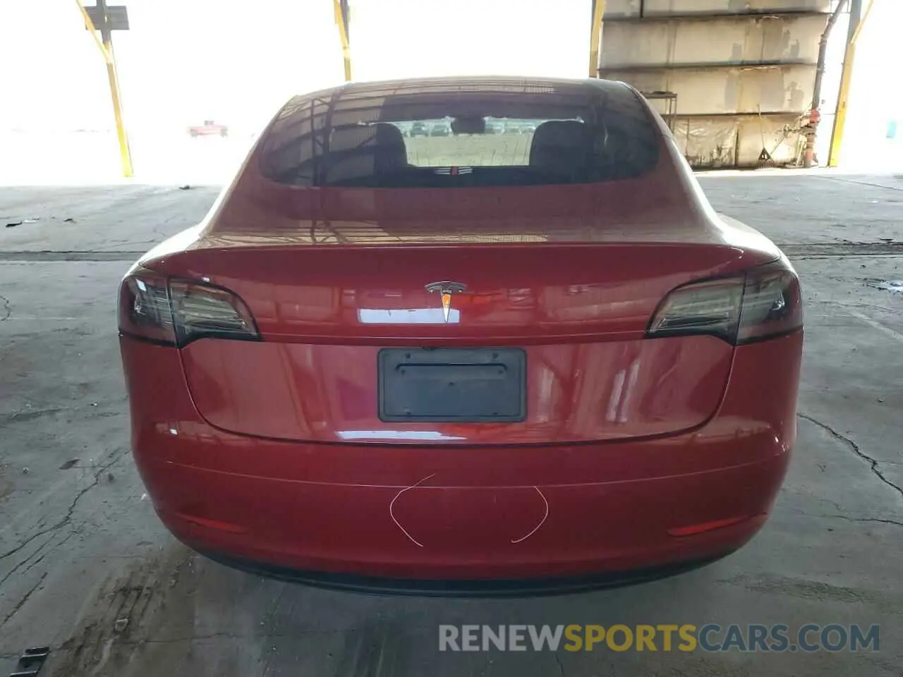6 Photograph of a damaged car 5YJ3E1EA9KF313719 TESLA MODEL 3 2019