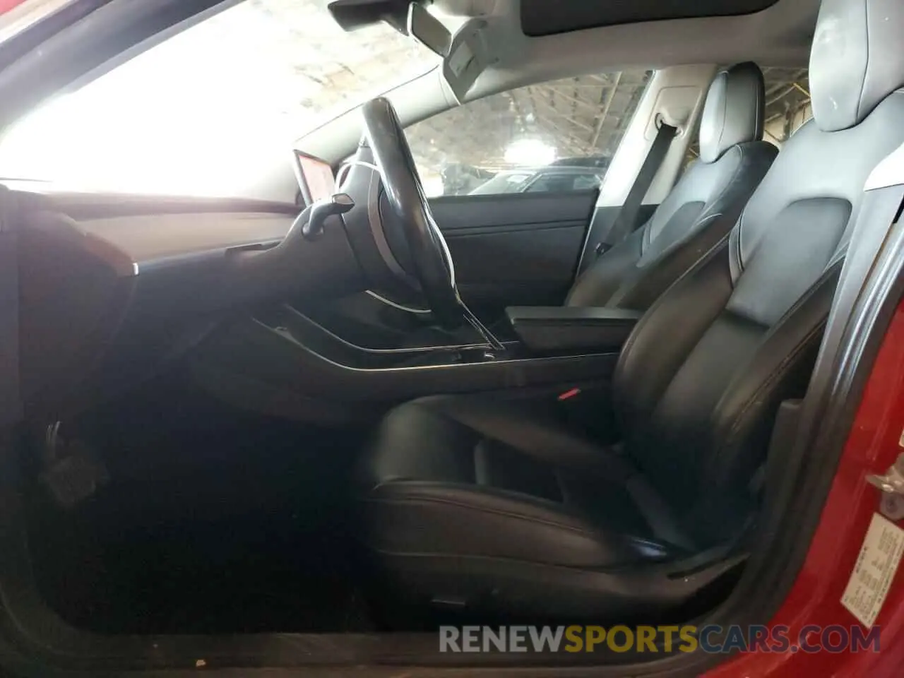 7 Photograph of a damaged car 5YJ3E1EA9KF313719 TESLA MODEL 3 2019