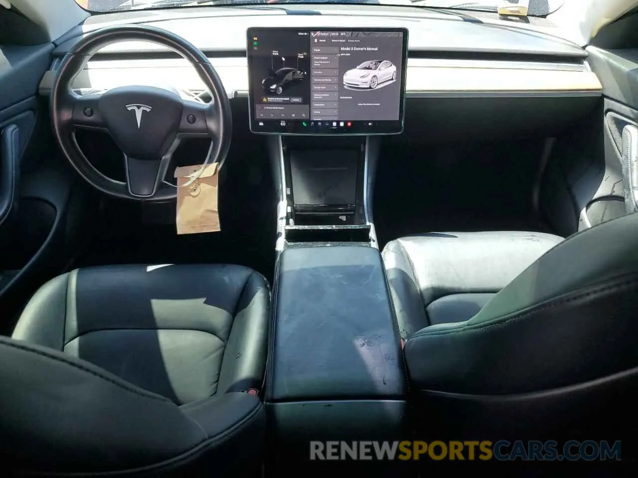 8 Photograph of a damaged car 5YJ3E1EA9KF314143 TESLA MODEL 3 2019