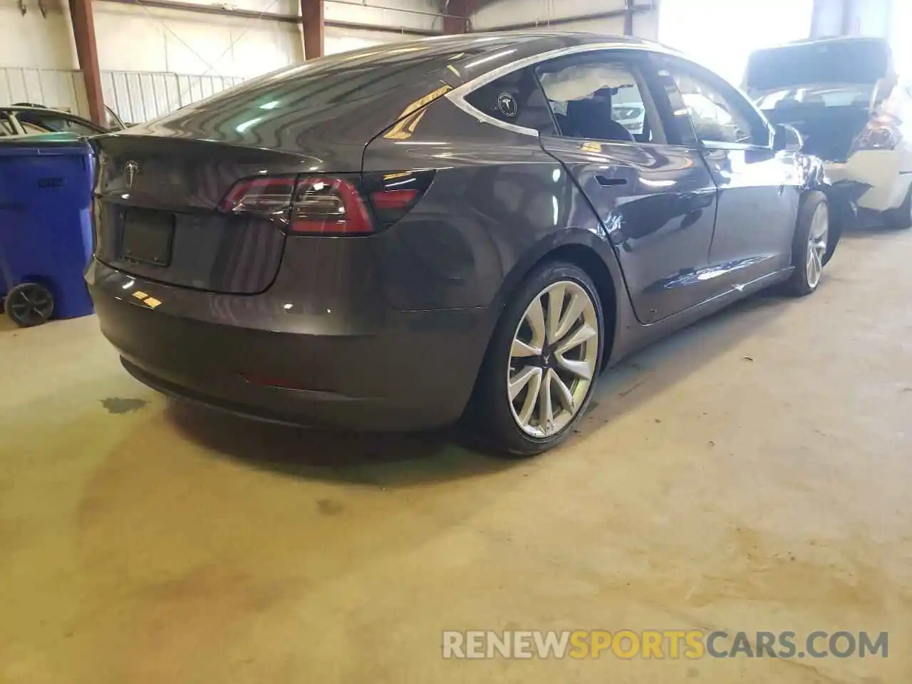 4 Photograph of a damaged car 5YJ3E1EA9KF314353 TESLA MODEL 3 2019