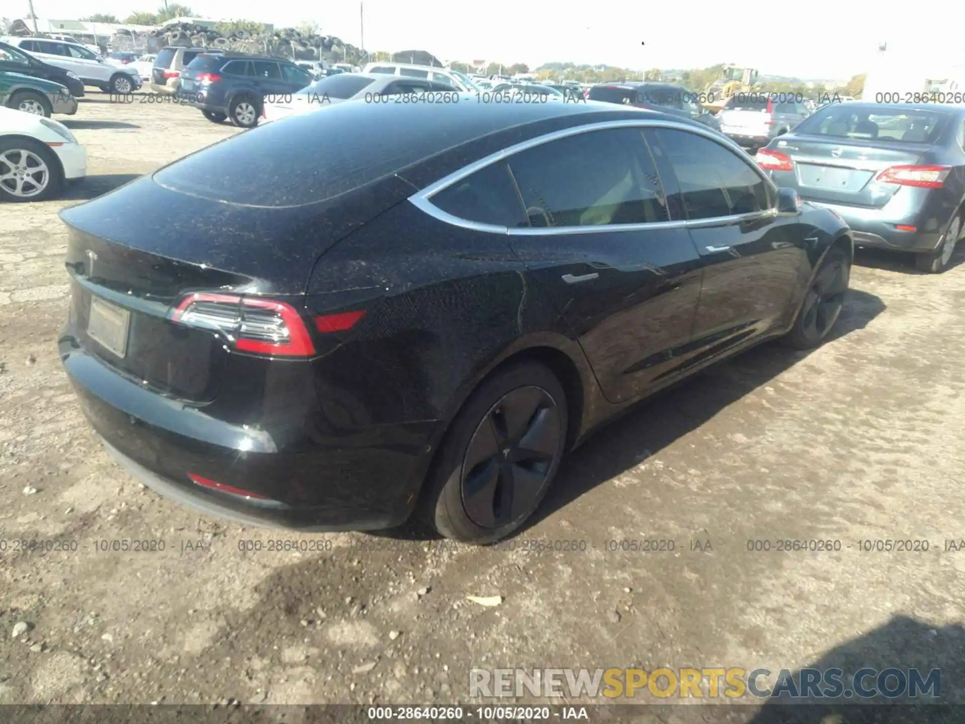 4 Photograph of a damaged car 5YJ3E1EA9KF316779 TESLA MODEL 3 2019