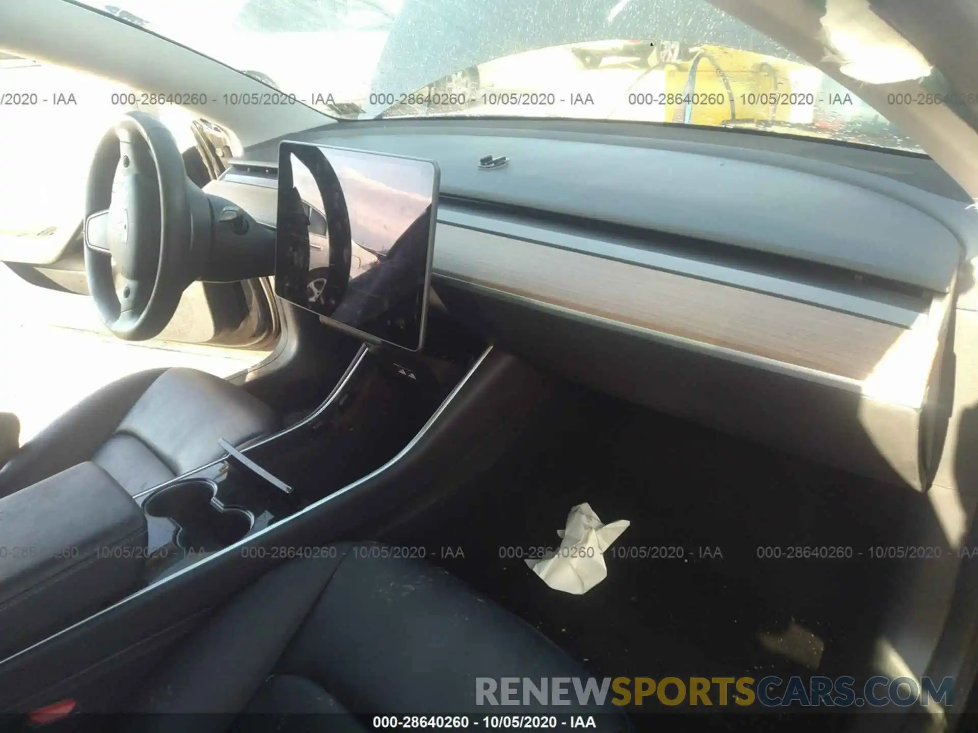 5 Photograph of a damaged car 5YJ3E1EA9KF316779 TESLA MODEL 3 2019