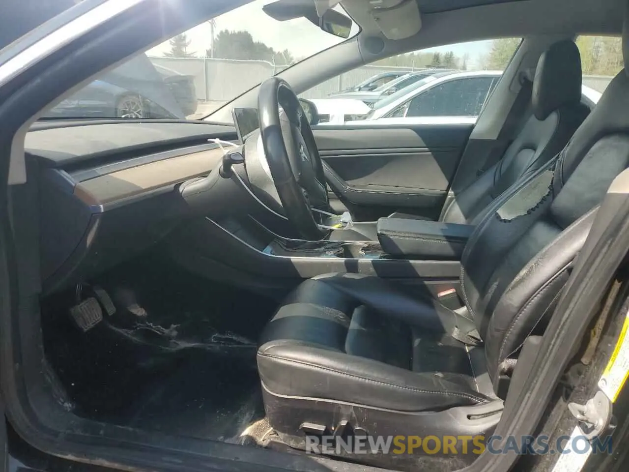 7 Photograph of a damaged car 5YJ3E1EA9KF321593 TESLA MODEL 3 2019