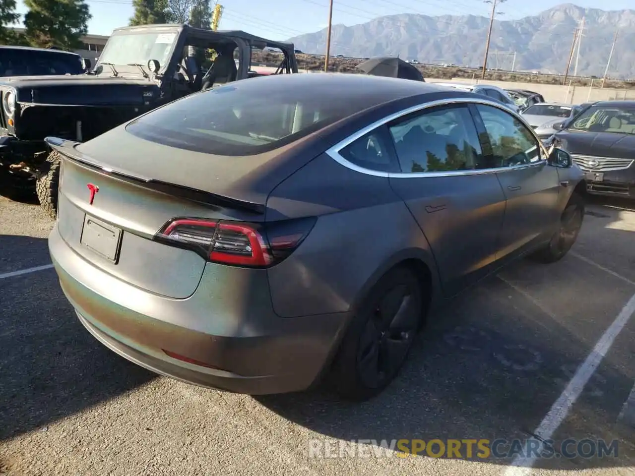 3 Photograph of a damaged car 5YJ3E1EA9KF324252 TESLA MODEL 3 2019