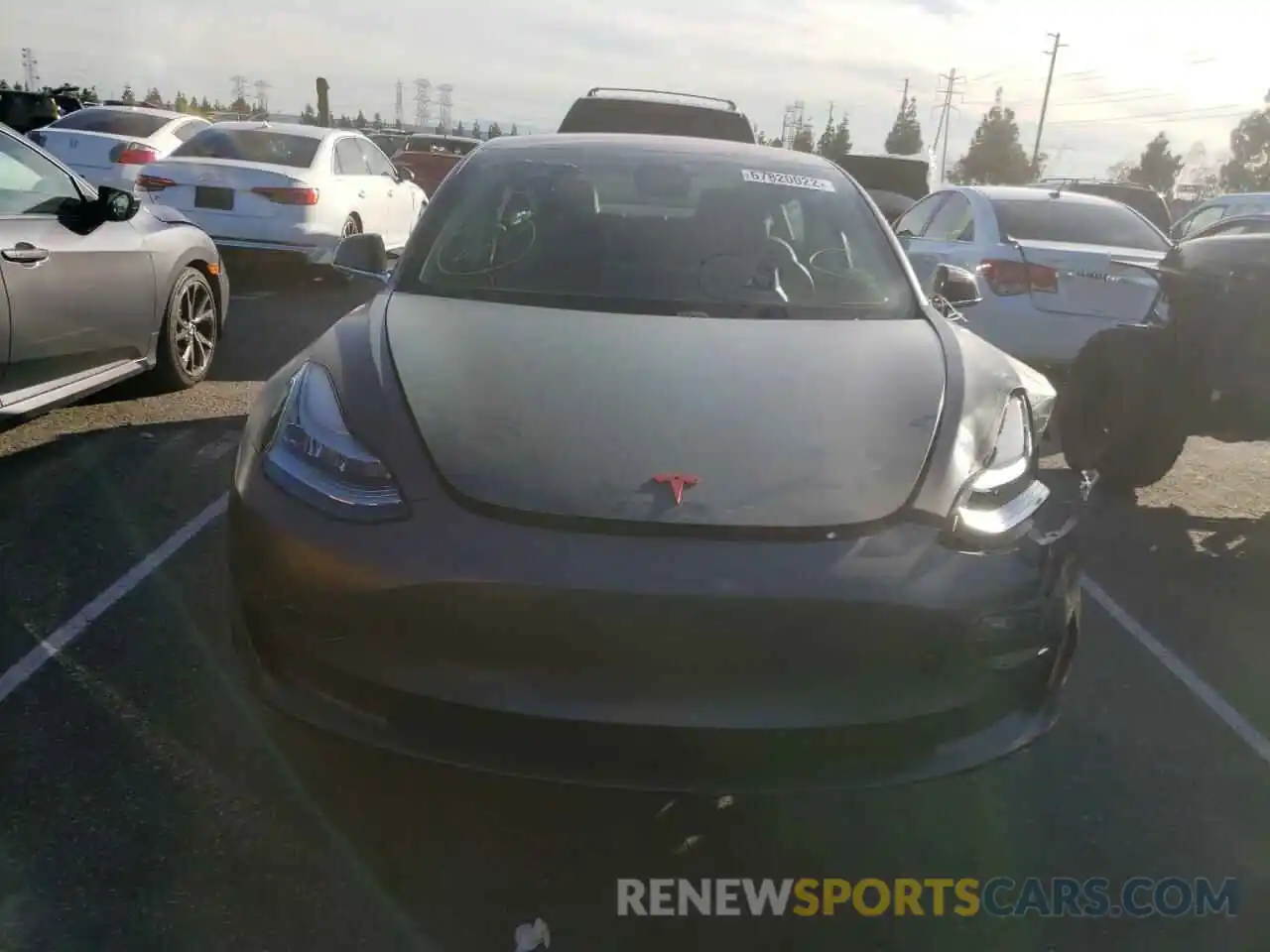 5 Photograph of a damaged car 5YJ3E1EA9KF324252 TESLA MODEL 3 2019