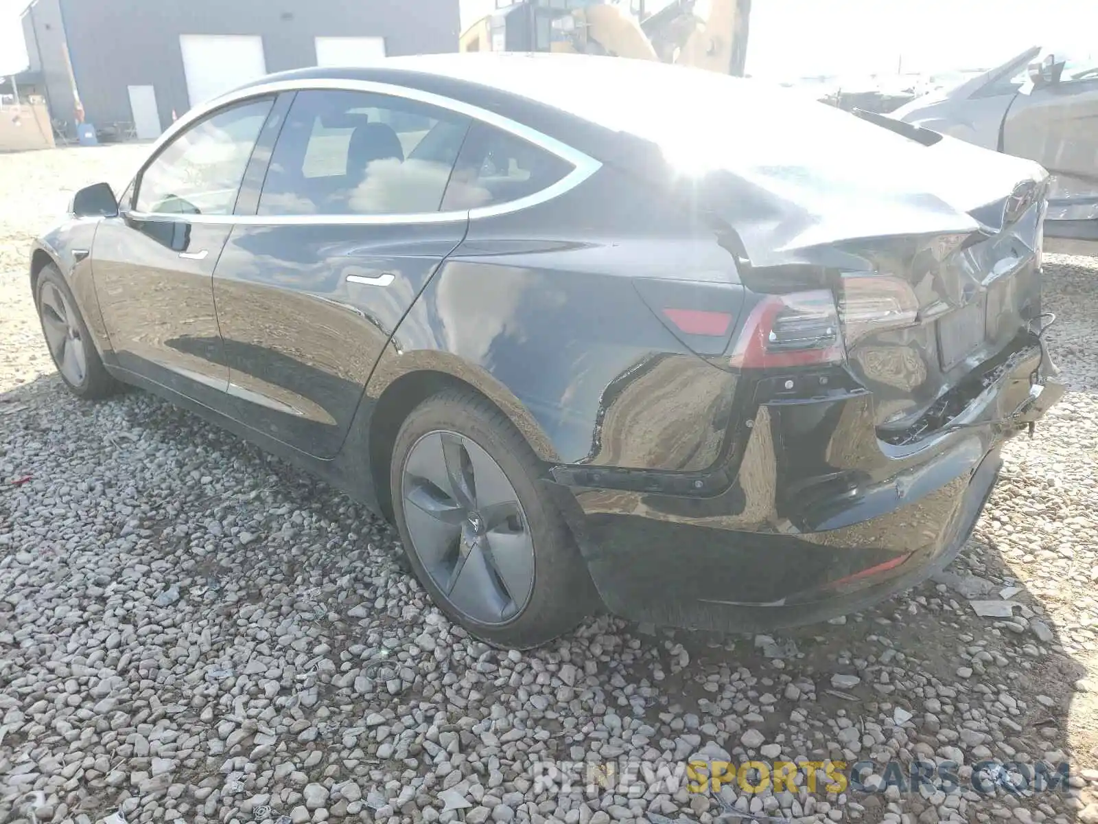 3 Photograph of a damaged car 5YJ3E1EA9KF324638 TESLA MODEL 3 2019