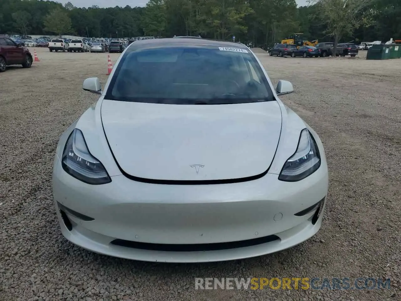 5 Photograph of a damaged car 5YJ3E1EA9KF327118 TESLA MODEL 3 2019