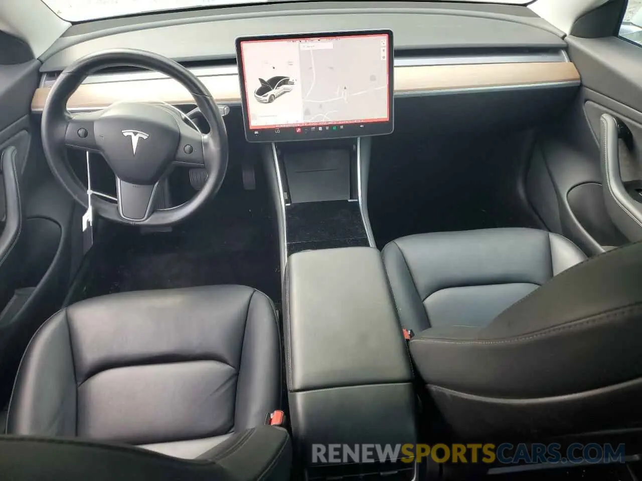8 Photograph of a damaged car 5YJ3E1EA9KF327118 TESLA MODEL 3 2019