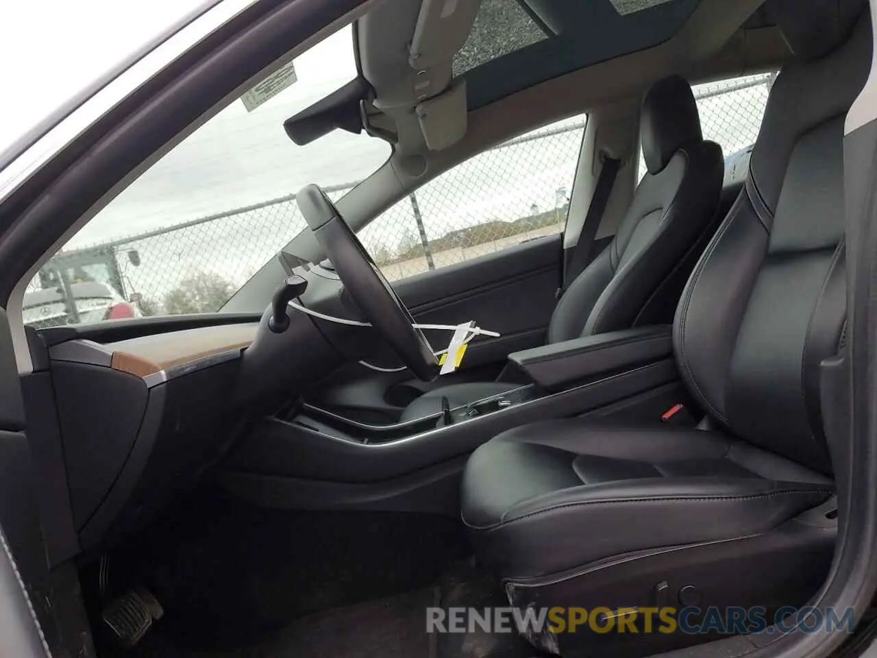 7 Photograph of a damaged car 5YJ3E1EA9KF361804 TESLA MODEL 3 2019