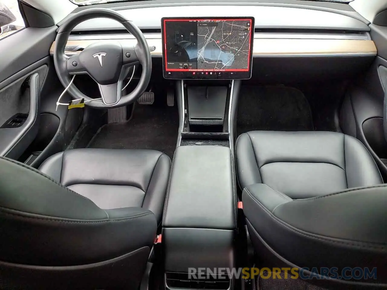 8 Photograph of a damaged car 5YJ3E1EA9KF361804 TESLA MODEL 3 2019