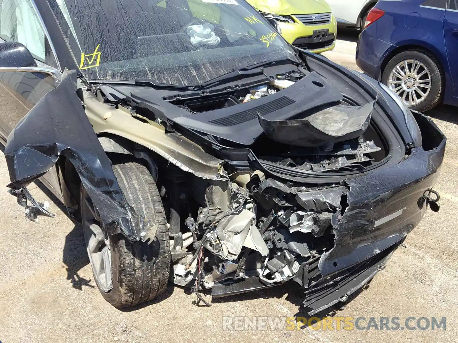 9 Photograph of a damaged car 5YJ3E1EA9KF395502 TESLA MODEL 3 2019