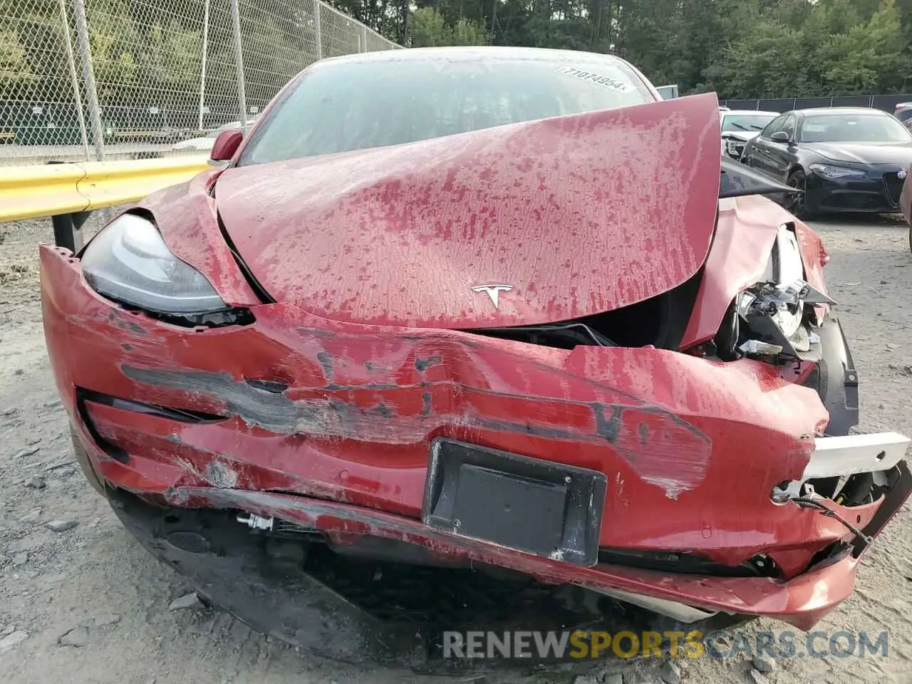5 Photograph of a damaged car 5YJ3E1EA9KF396570 TESLA MODEL 3 2019