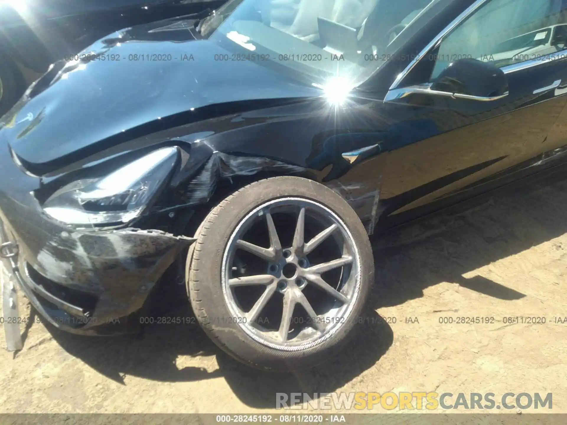 6 Photograph of a damaged car 5YJ3E1EA9KF399078 TESLA MODEL 3 2019