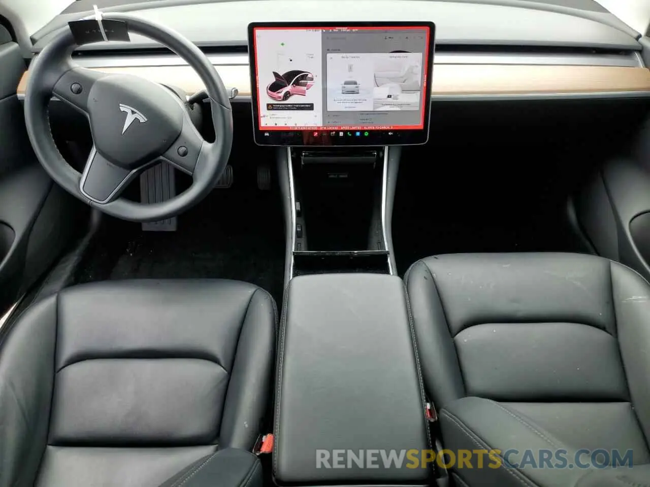 8 Photograph of a damaged car 5YJ3E1EA9KF401525 TESLA MODEL 3 2019