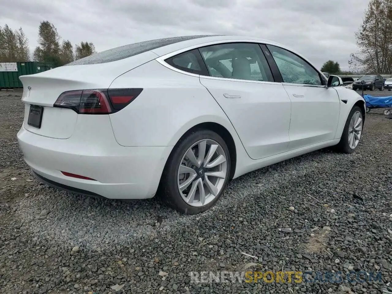 3 Photograph of a damaged car 5YJ3E1EA9KF407700 TESLA MODEL 3 2019