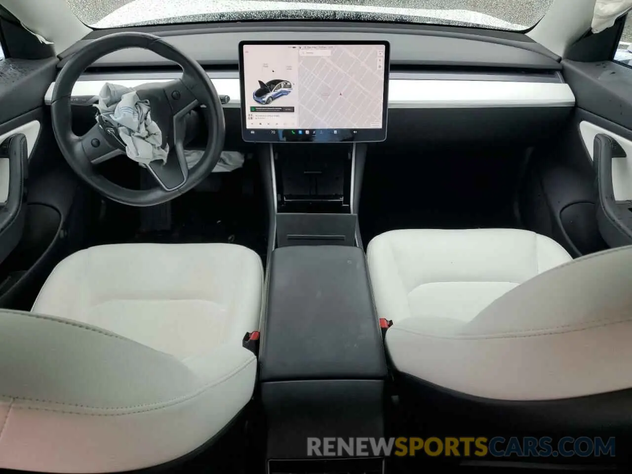 8 Photograph of a damaged car 5YJ3E1EA9KF407700 TESLA MODEL 3 2019