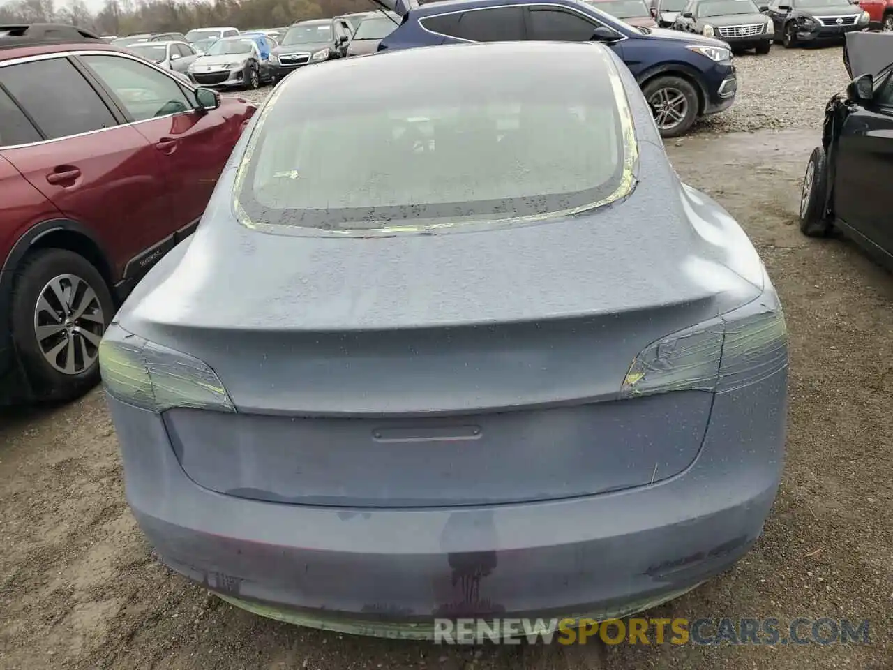 6 Photograph of a damaged car 5YJ3E1EA9KF411472 TESLA MODEL 3 2019