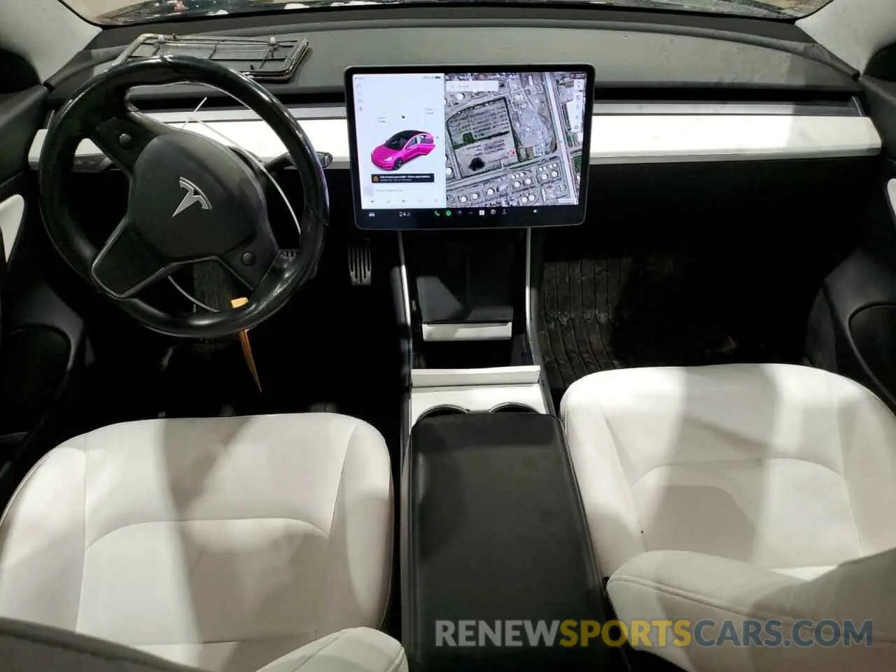 8 Photograph of a damaged car 5YJ3E1EA9KF415439 TESLA MODEL 3 2019