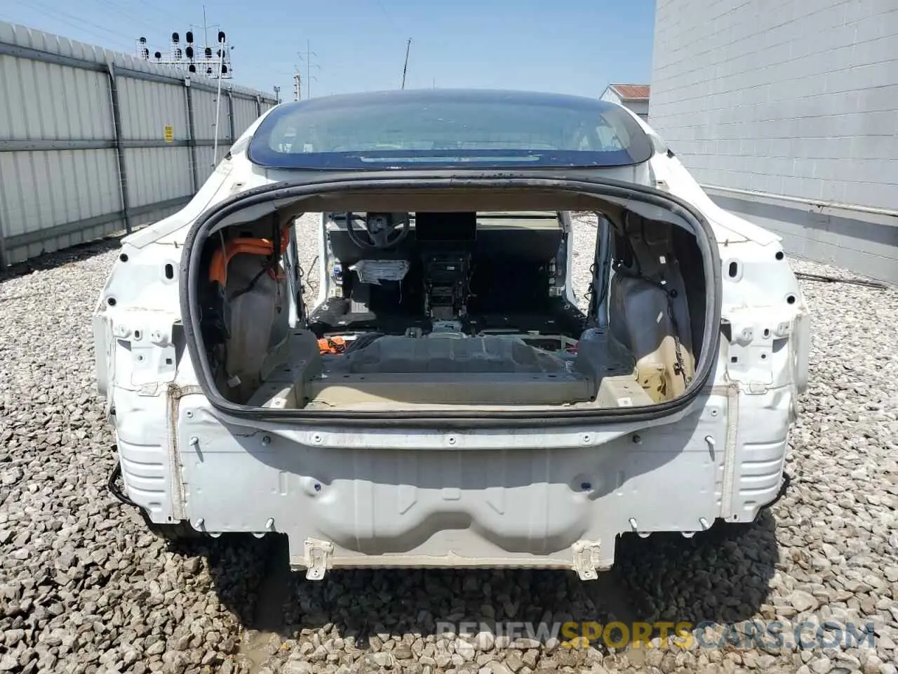 6 Photograph of a damaged car 5YJ3E1EA9KF416834 TESLA MODEL 3 2019