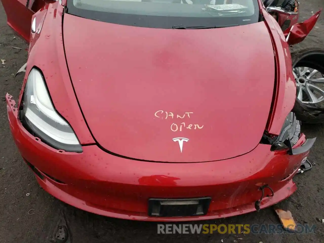 7 Photograph of a damaged car 5YJ3E1EA9KF417868 TESLA MODEL 3 2019