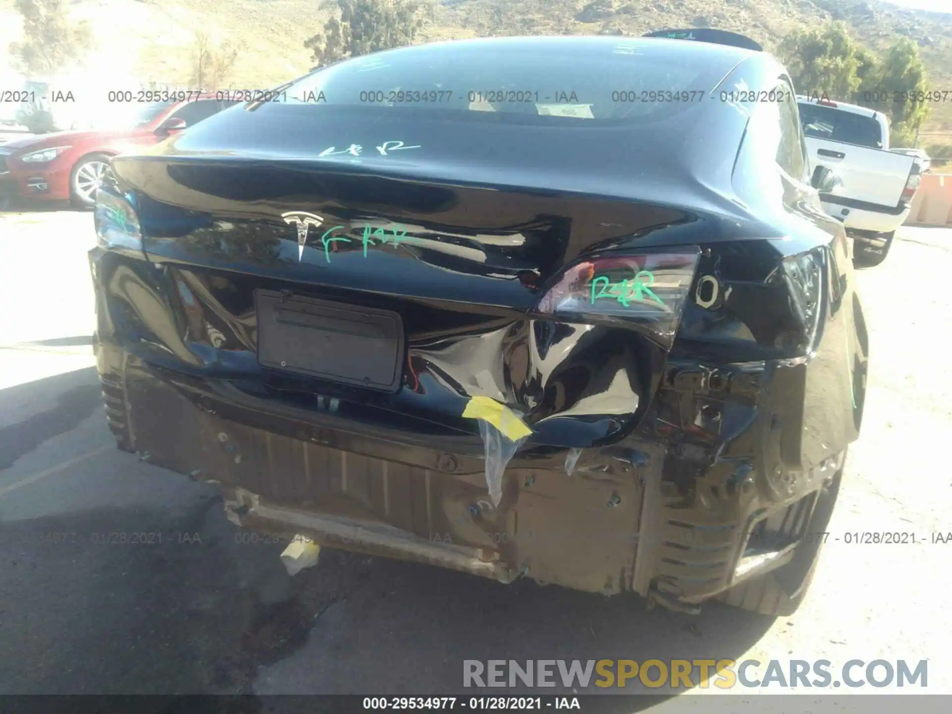 6 Photograph of a damaged car 5YJ3E1EA9KF425758 TESLA MODEL 3 2019