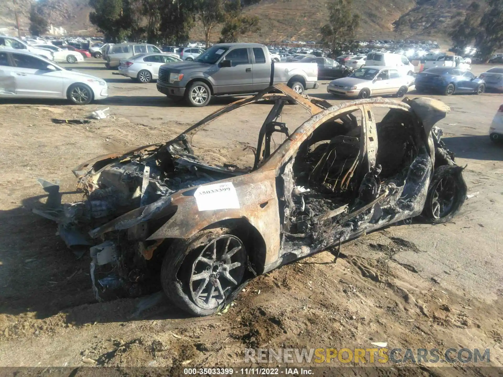 2 Photograph of a damaged car 5YJ3E1EA9KF426456 TESLA MODEL 3 2019