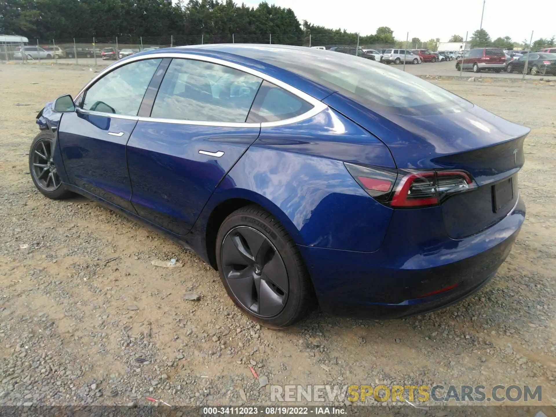 3 Photograph of a damaged car 5YJ3E1EA9KF428806 TESLA MODEL 3 2019