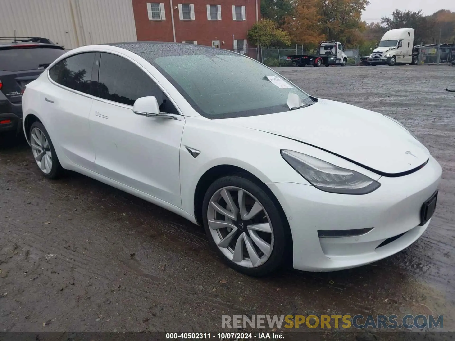 1 Photograph of a damaged car 5YJ3E1EA9KF446660 TESLA MODEL 3 2019