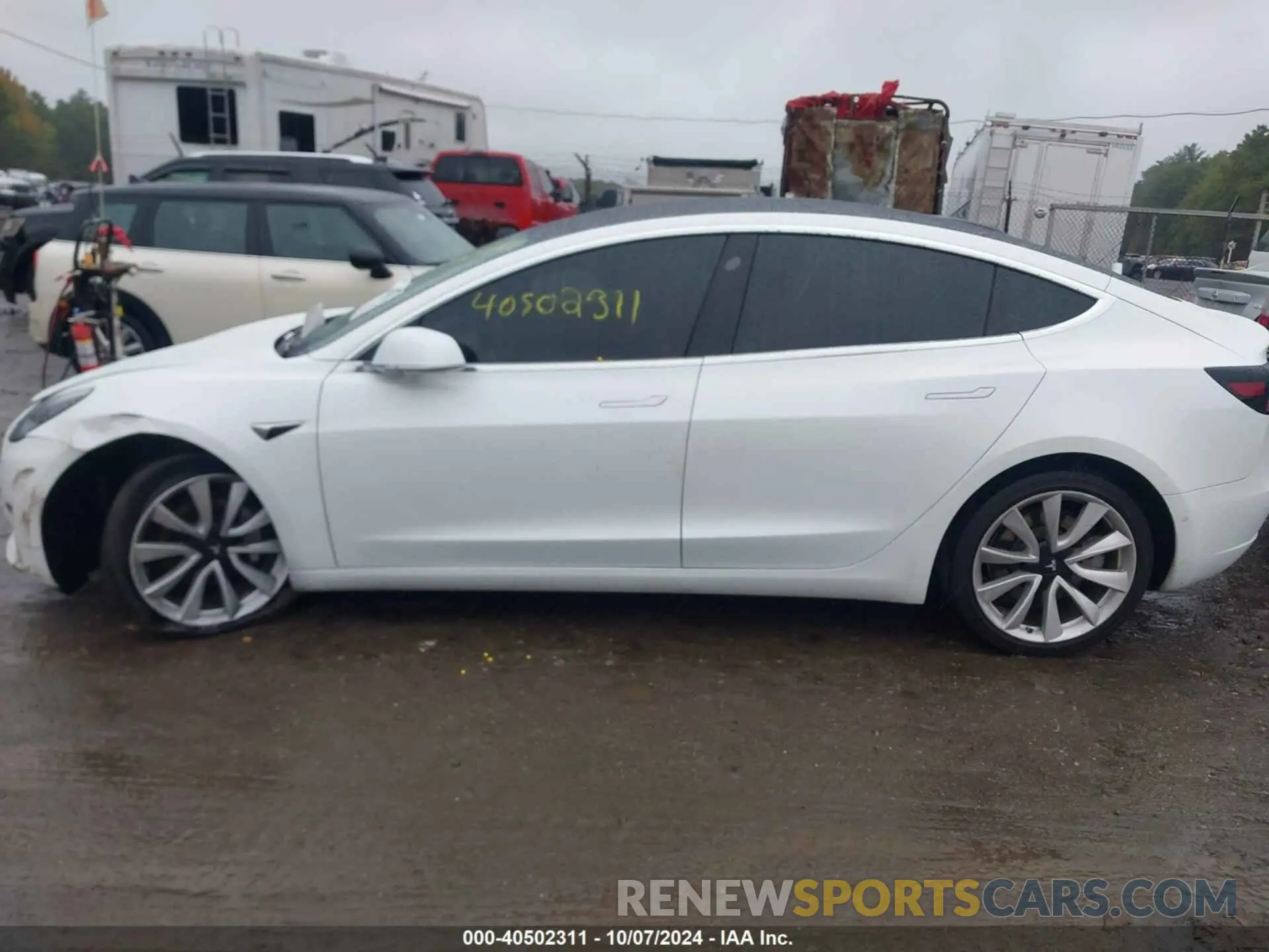 13 Photograph of a damaged car 5YJ3E1EA9KF446660 TESLA MODEL 3 2019