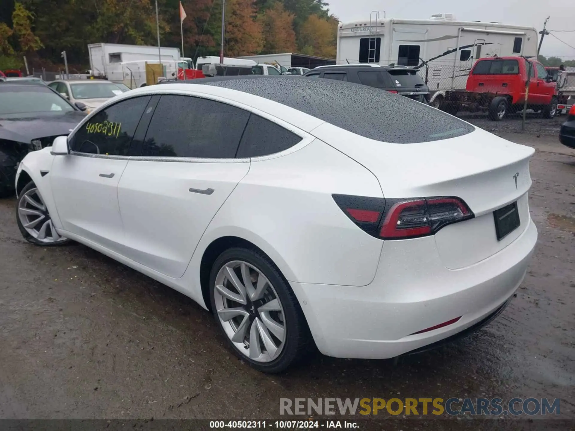 3 Photograph of a damaged car 5YJ3E1EA9KF446660 TESLA MODEL 3 2019