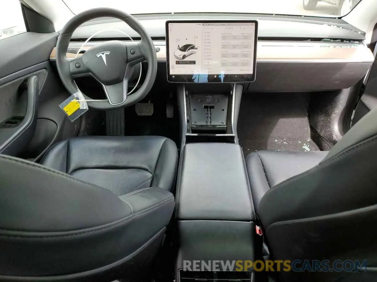 8 Photograph of a damaged car 5YJ3E1EA9KF464589 TESLA MODEL 3 2019