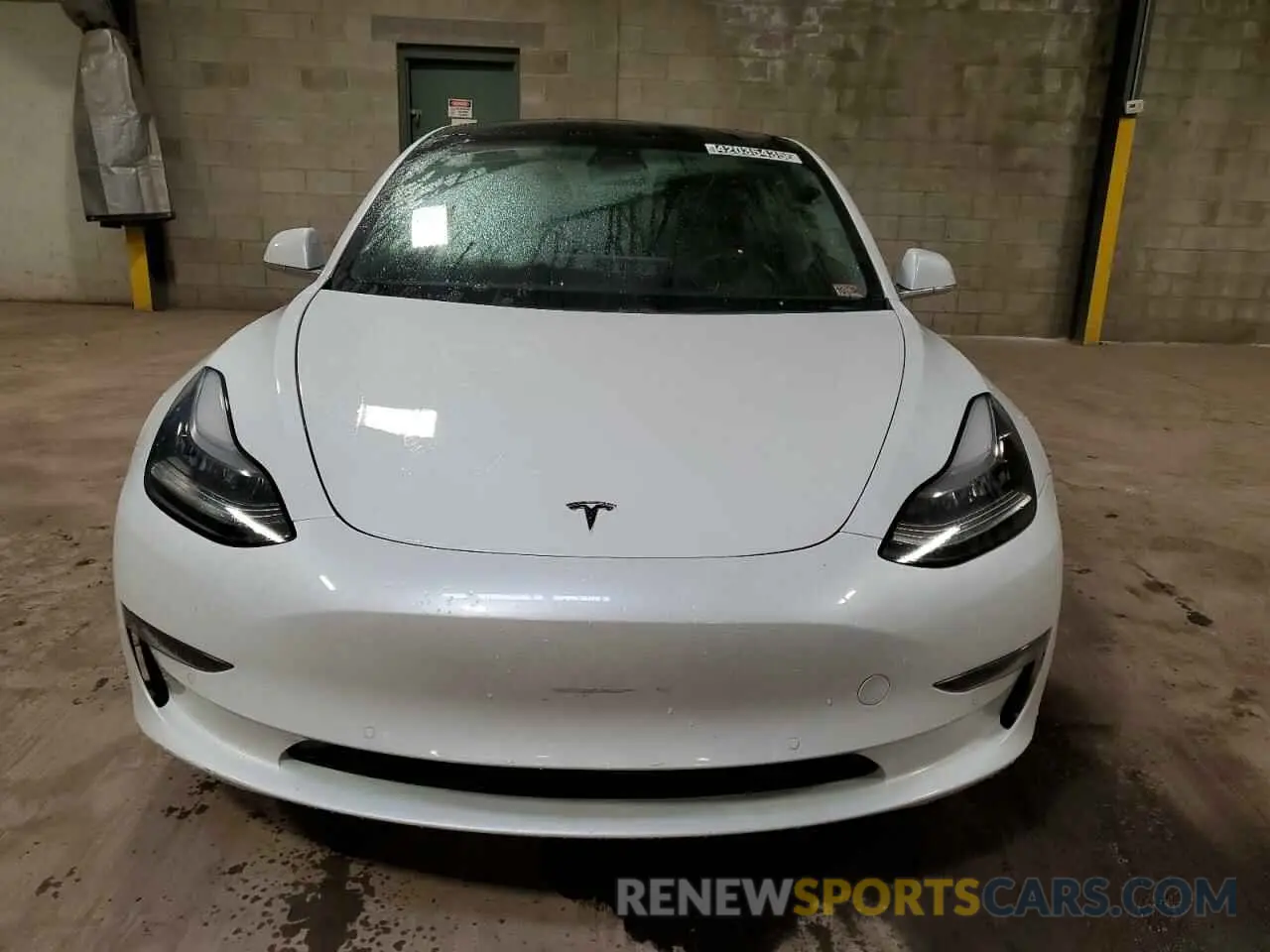 5 Photograph of a damaged car 5YJ3E1EA9KF483725 TESLA MODEL 3 2019